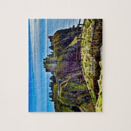 Schotse Keith Clan's Dunnottar Castle Foto Legpuzzel