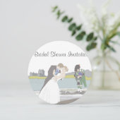 Schotse, Keltische bruiloft thema Vrijgezellenfees Kaart (Staand voorkant)