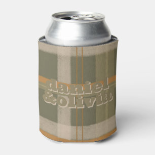 Schotse Keltische Tartan Patroon Bruiloft Blikjeskoeler