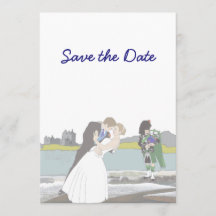 Schotse, Keltische Trouwthema Save the Date