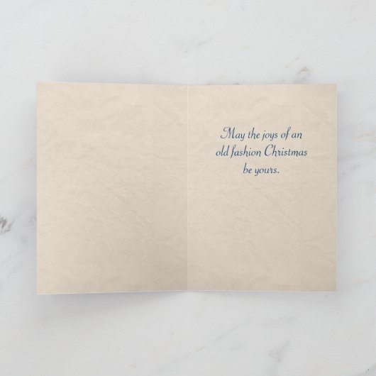  Schotse kerst Kaart (Binnen)