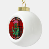Schotse kerst ornament Thistle Tartan (Rechts)