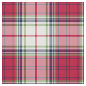 Schotse Kerst Plaid Stof (Close Up)