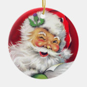 Schotse Kerstman, Schotse Kerstmis, Schotland Keramisch Ornament (Voorkant)