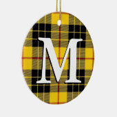 Schotse Kerstmis Clan MacLeod Tartan Pset Keramisch Ornament (Rechts)