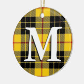 Schotse Kerstmis Clan MacLeod Tartan Pset Keramisch Ornament (Links)
