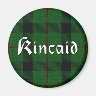 Schotse Kincaid Clan Tartan Plaid 'Koelkast Magnet