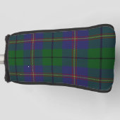 Schotse kleuren Clan Carmichael Tartan Pset Golfheadcover (Voorkant)