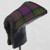 Schotse kleuren Clan Carnegie Tartan Plaid Golfheadcover (3/4 voorkant)