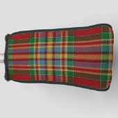 Schotse kleuren Clan Chattan Tartan Plaid Golfheadcover (Voorkant)