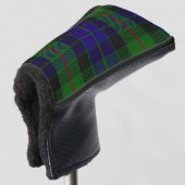 Schotse kleuren Clan Gunn Tartan Pset Golfheadcover (3/4 voorkant)