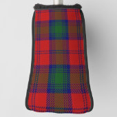 Schotse kleuren Clan Lindsay Lindsey Tartan Pset Golfheadcover (Draai 90)
