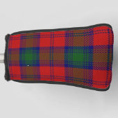 Schotse kleuren Clan Lindsay Lindsey Tartan Pset Golfheadcover (Voorkant)