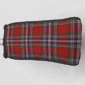 Schotse kleuren Clan MacFarlane Tartan Pset Golfheadcover (Voorkant)