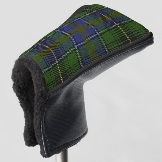 Schotse kleuren Clan MacInnes Tartan Plaid Golfheadcover (3/4 voorkant)