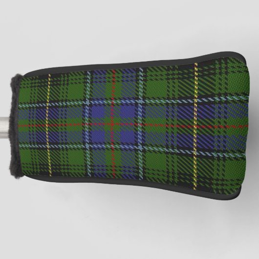 Schotse kleuren Clan MacInnes Tartan Plaid Golfheadcover (Voorkant)