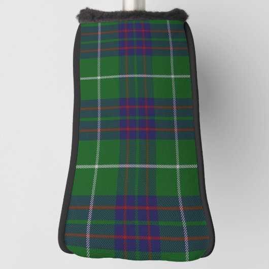 Schotse kleuren Clan MacIntyre Tartan Pset Golfheadcover (Draai 90)