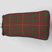 Schotse kleuren Clan MacKinnon Tartan Pset Golfheadcover (Voorkant)