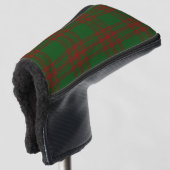 Schotse kleuren Clan Menzies jagen op Tartan Pset Golfheadcover (3/4 voorkant)