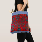 SCHOTSE KLEUREN WERVELTAS TOTE BAG (Dichtbij)