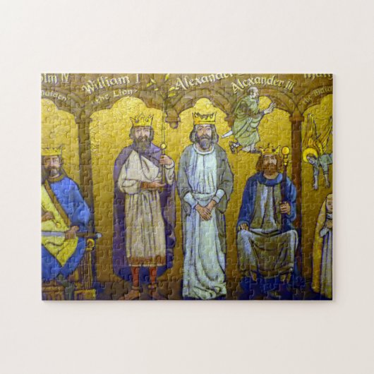 Schotse koningen legpuzzel (Horizontaal)
