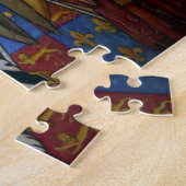 Schotse koningen legpuzzel (Zijkant)