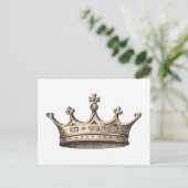 schotse kroon briefkaart (Staand voorkant)