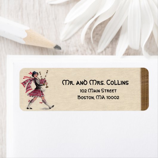 Schotse Lady Labels (Insitu)