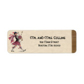 Schotse Lady Labels (Voorkant)