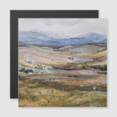 Schotse landschap in waterverf (Voorkant / Achterkant)