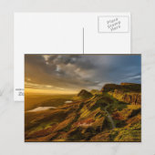 Schotse landschapsfoto briefkaart (Voorkant / Achterkant)