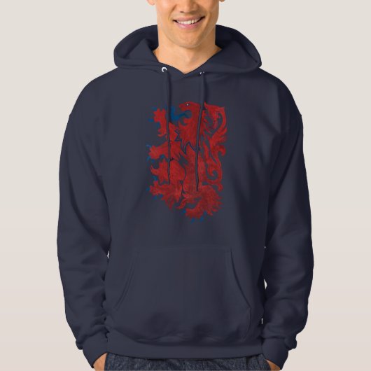 Schotse Leeuw Hoodie (Voorkant)