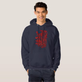 Schotse Leeuw Hoodie (Voorkant volledig)