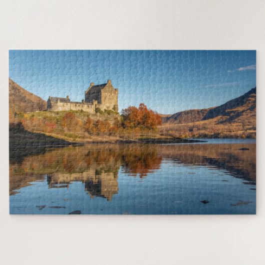 Schotse Loch-reflectielegpuzzel Legpuzzel (Horizontaal)