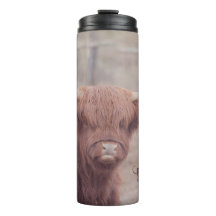 Schotse Longhorn Travel Tumbler