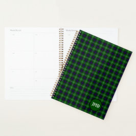 Schotse MacDonald-tartanmonogram Planner