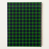 Schotse MacDonald-tartanmonogram   Planner (Achterkant)