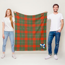 Schotse MacGregor Oude Tartan Plaid Fleece Deken