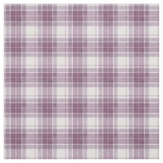 Schotse Mauve Heritage Plaid Stof (Swatch)