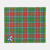 Schotse Muirhead Tartan Plaid Fleece Deken (Voorkant (Horizontaal))