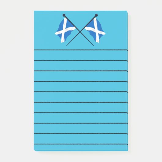Schotse Notitieblokken Post-it® Notes (Voorkant)