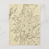 Schotse omtrek briefkaart (Voorkant)