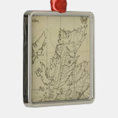 Schotse omtrek metalen ornament (Rechts)