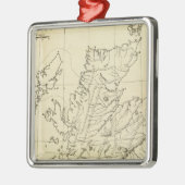Schotse omtrek metalen ornament (Links)