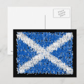 Schotse onafhankelijkheid: Schotse vlag ja, Briefkaart (Voorkant / Achterkant)
