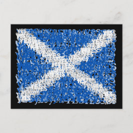 Schotse onafhankelijkheid: Schotse vlag ja, Briefkaart