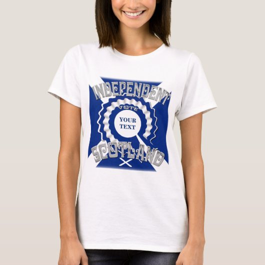 Schotse onafhankelijkheid t-shirt (Voorkant)