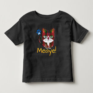 Schotse onafhankelijkheid Tartan Kitten Art Kinder Shirts