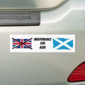 Schotse Onafhankelijkheidsbumpersticker Bumpersticker (Op auto)
