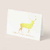 Schotse Onafhankelijkheidskerst Folie Kaarten (Voorkant)